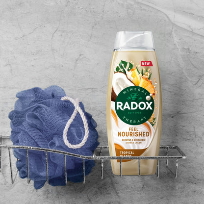 Radox Coconut & Pineapple Feel Nourished Tropical Blends Shower Gel Body Wash 450ml — image 4