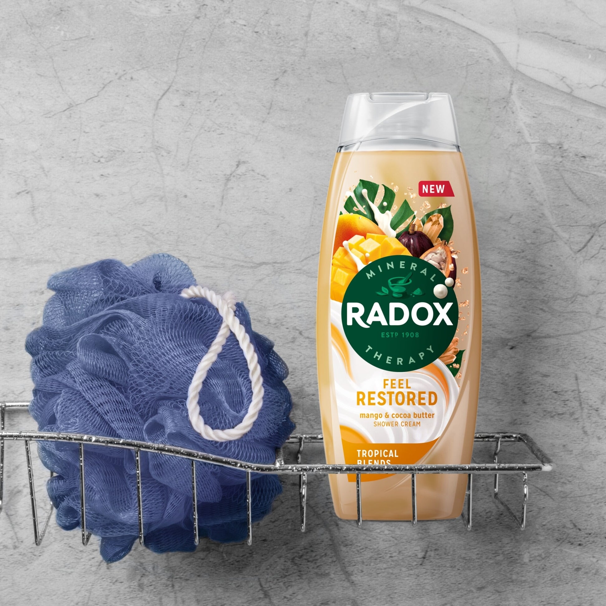 Radox Feel Restored Shower Gel Body Wash 450ml — image 4
