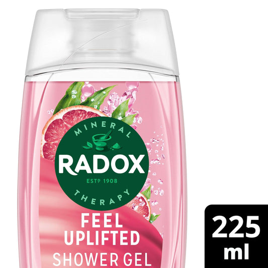 Radox Grapefruit & Ginger Feel Uplifted Shower Gel Body Wash 225ml — image 1