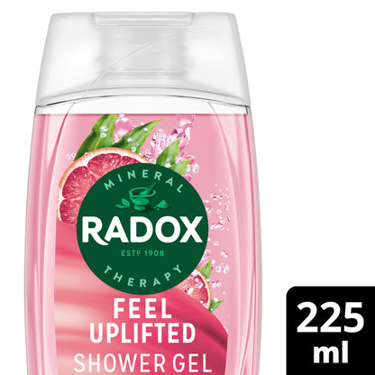 Radox Grapefruit & Ginger Feel Uplifted Shower Gel Body Wash 225ml — image 1