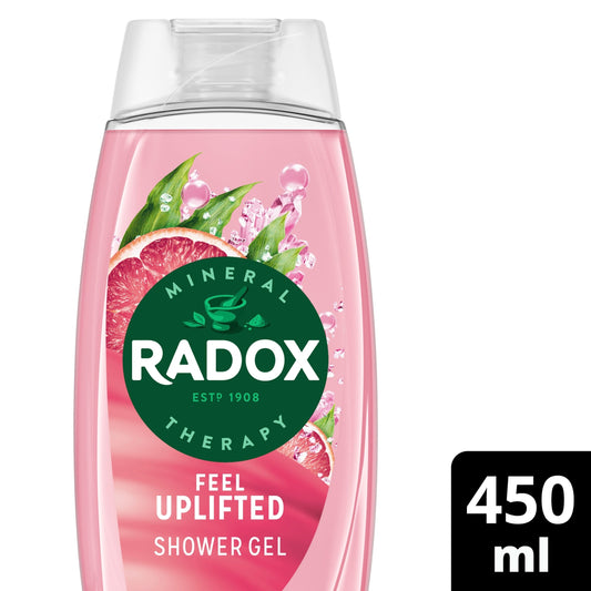 Radox Grapefruit & Ginger Feel Uplifted Shower Gel Body Wash 450ml — image 1