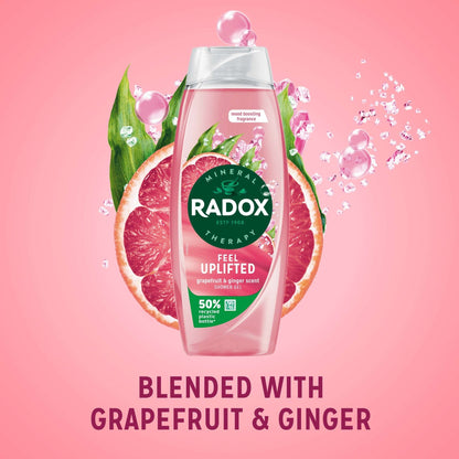 Radox Grapefruit & Ginger Feel Uplifted Shower Gel Body Wash 450ml — image 2