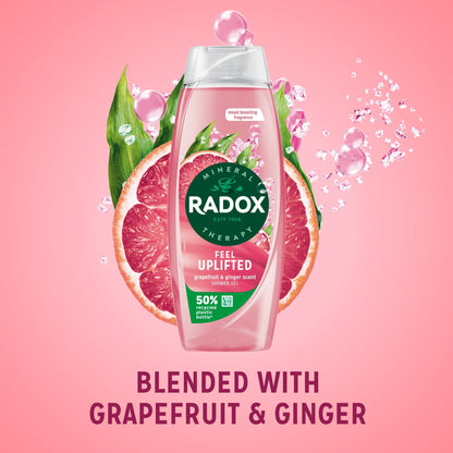 Radox Grapefruit & Ginger Feel Uplifted Shower Gel Body Wash 450ml — image 2