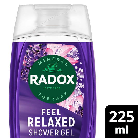 Radox Lavender Feel Relaxed Shower Gel Body Wash 225ml — image 1