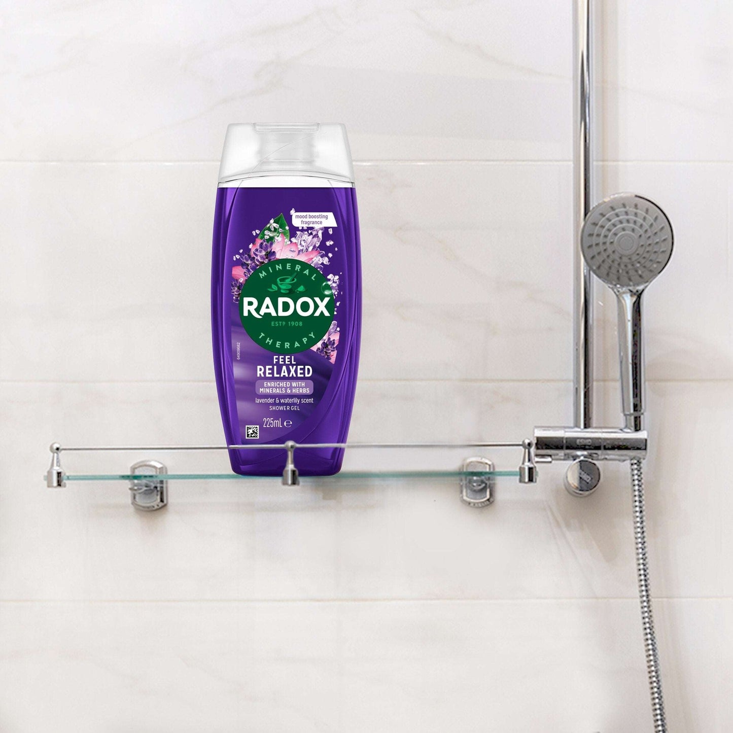 Radox Lavender Feel Relaxed Shower Gel Body Wash 225ml — image 4