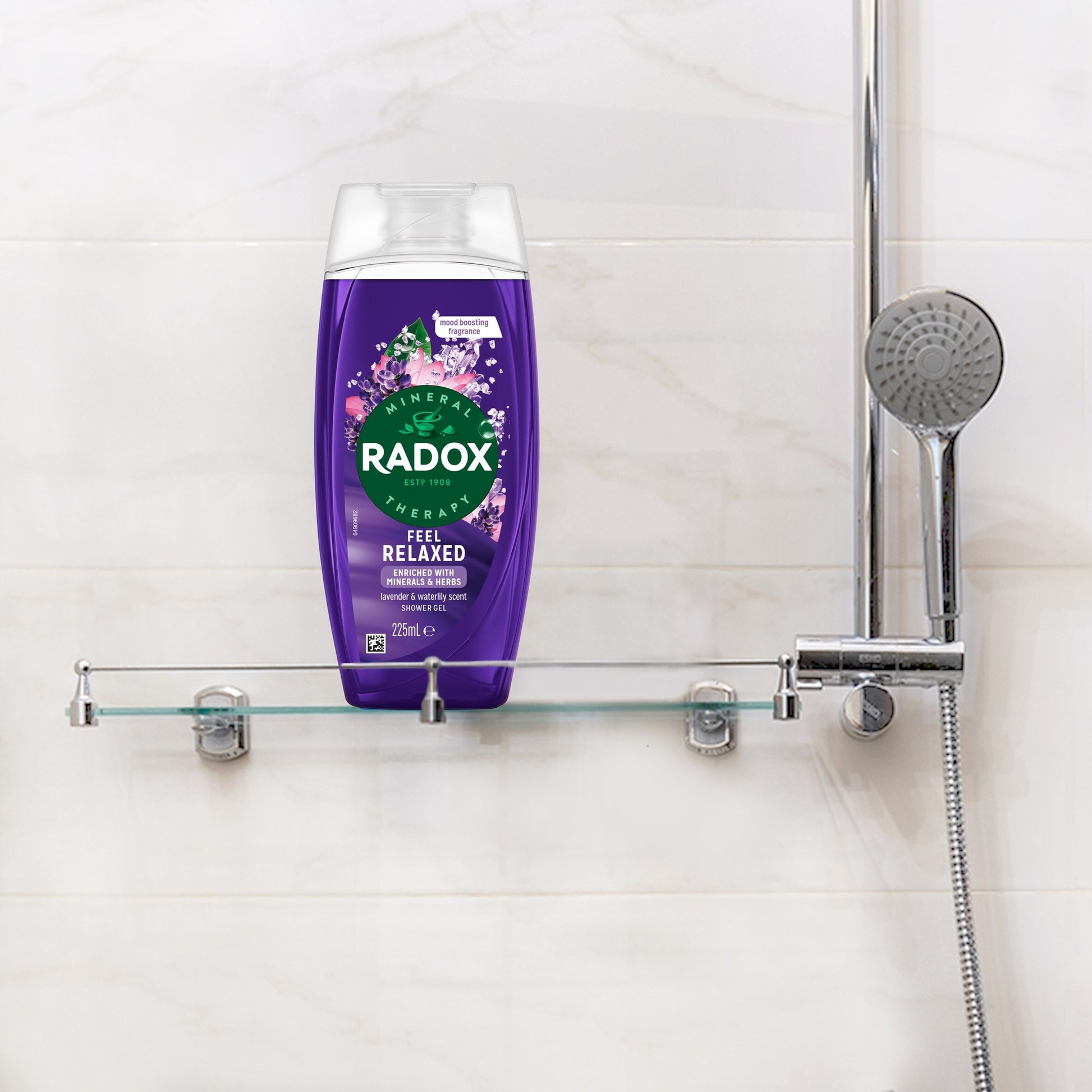 Radox Lavender Feel Relaxed Shower Gel Body Wash 225ml — image 4