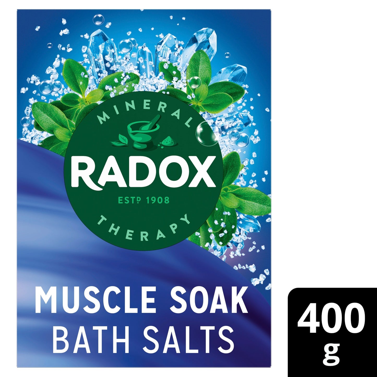 Radox Muscle Soak Bath Salts 400g — image 1
