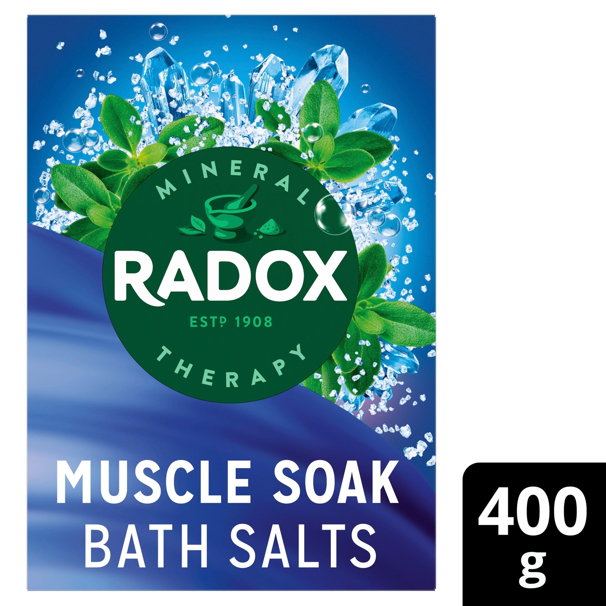 Radox Muscle Soak Bath Salts 400g — image 1