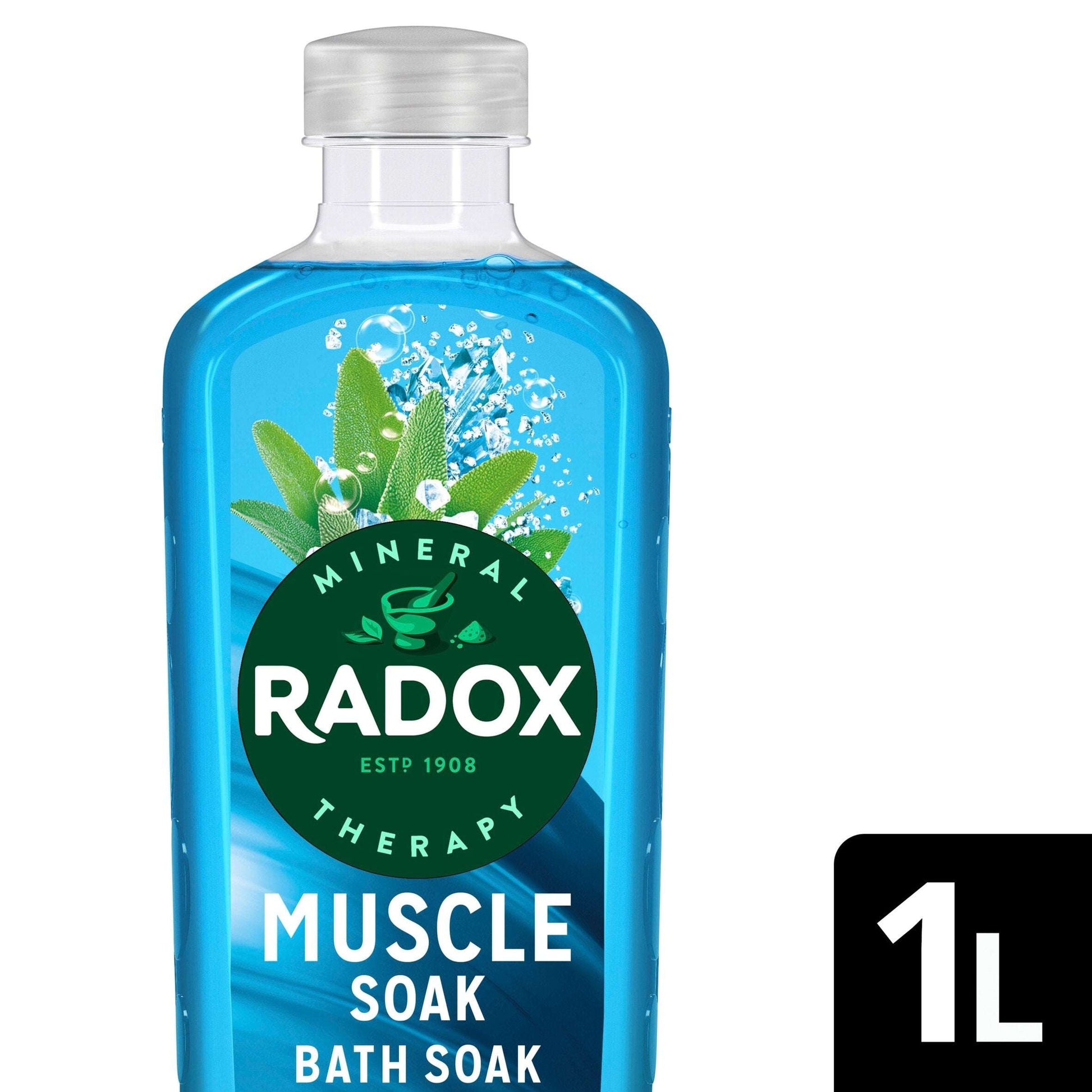 Radox Muscle Soak Bath Soak Bubble Bath 1L — image 1