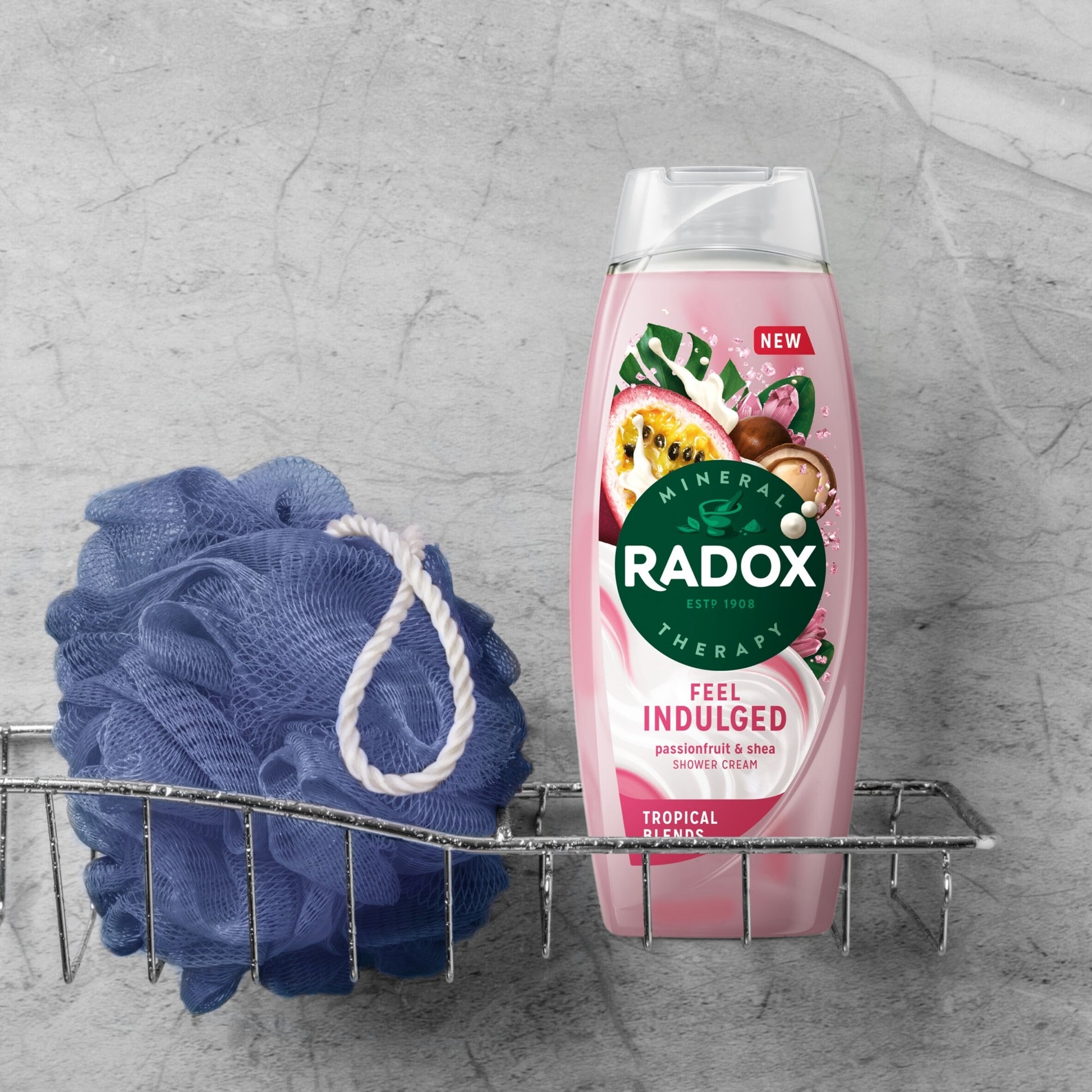 Radox Passionfruit & Shea Feel Indulged Tropical Blends Shower Gel Body Wash 450ml — image 4