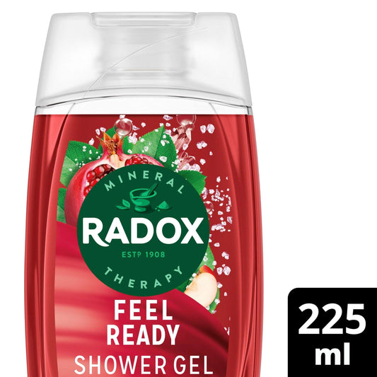 Radox Pomegranate & Apple Feel Ready Shower Gel Body Wash 225ml — image 1