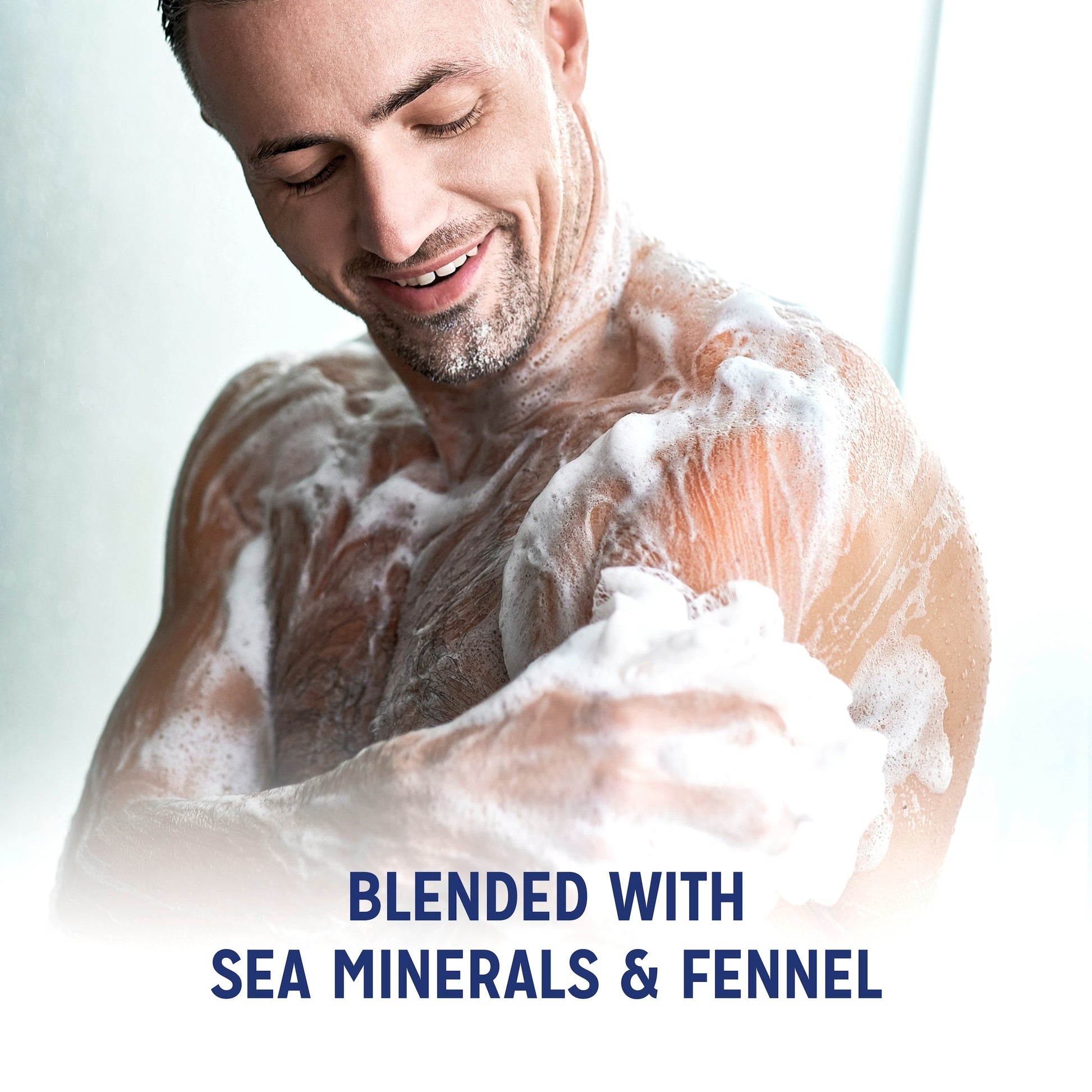 Radox Sea Minerals Feel Awake 2-in-1 Shower Gel Body Wash Shampoo 225ml — image 3