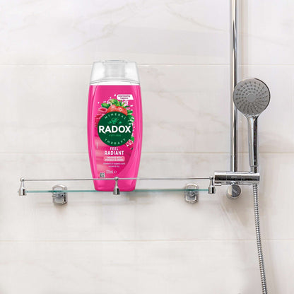 Radox Strawberry Feel Radiant Shower Gel Body Wash 225ml — image 4