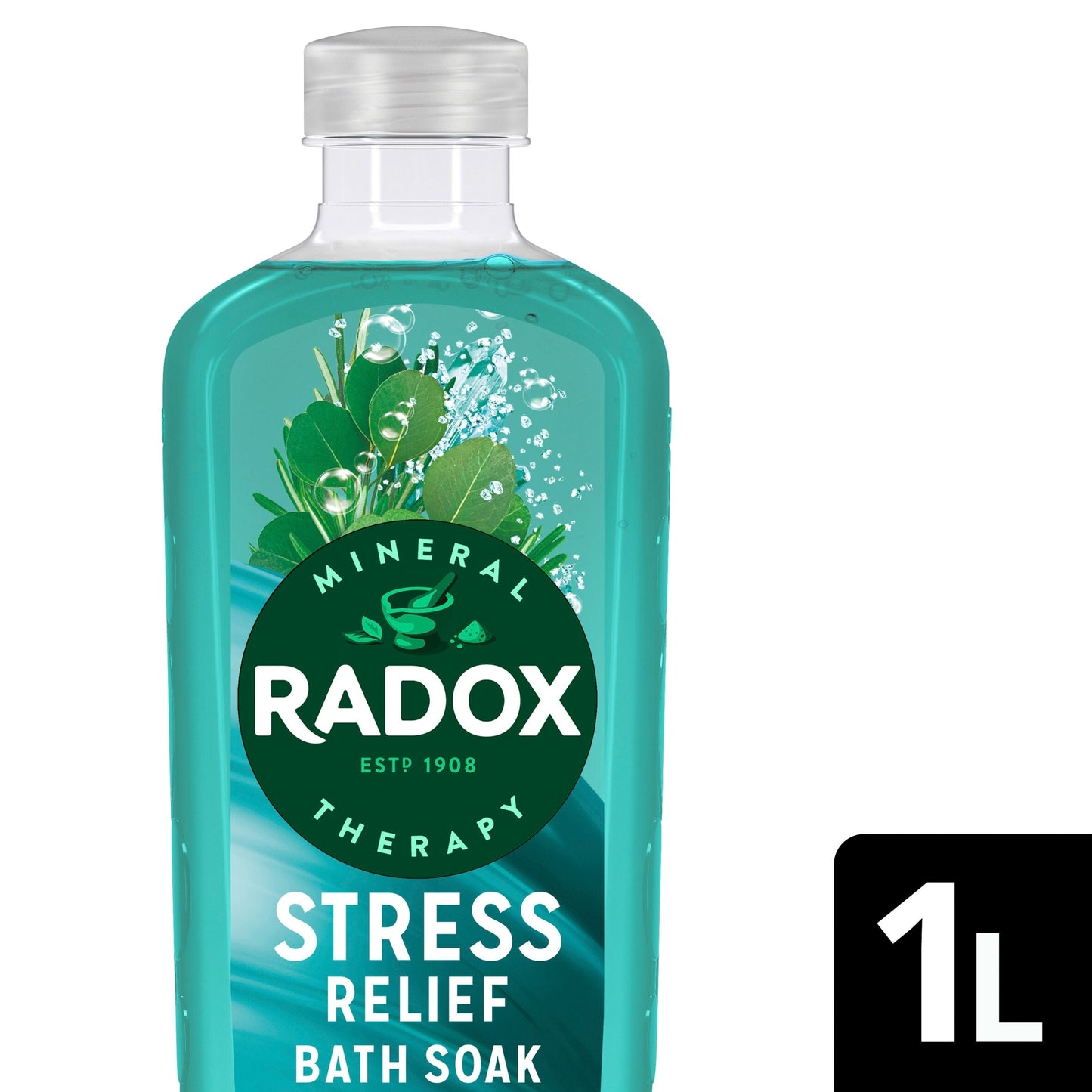 Radox Stress Relief Bath Soak Bubble Bath 1L — image 1