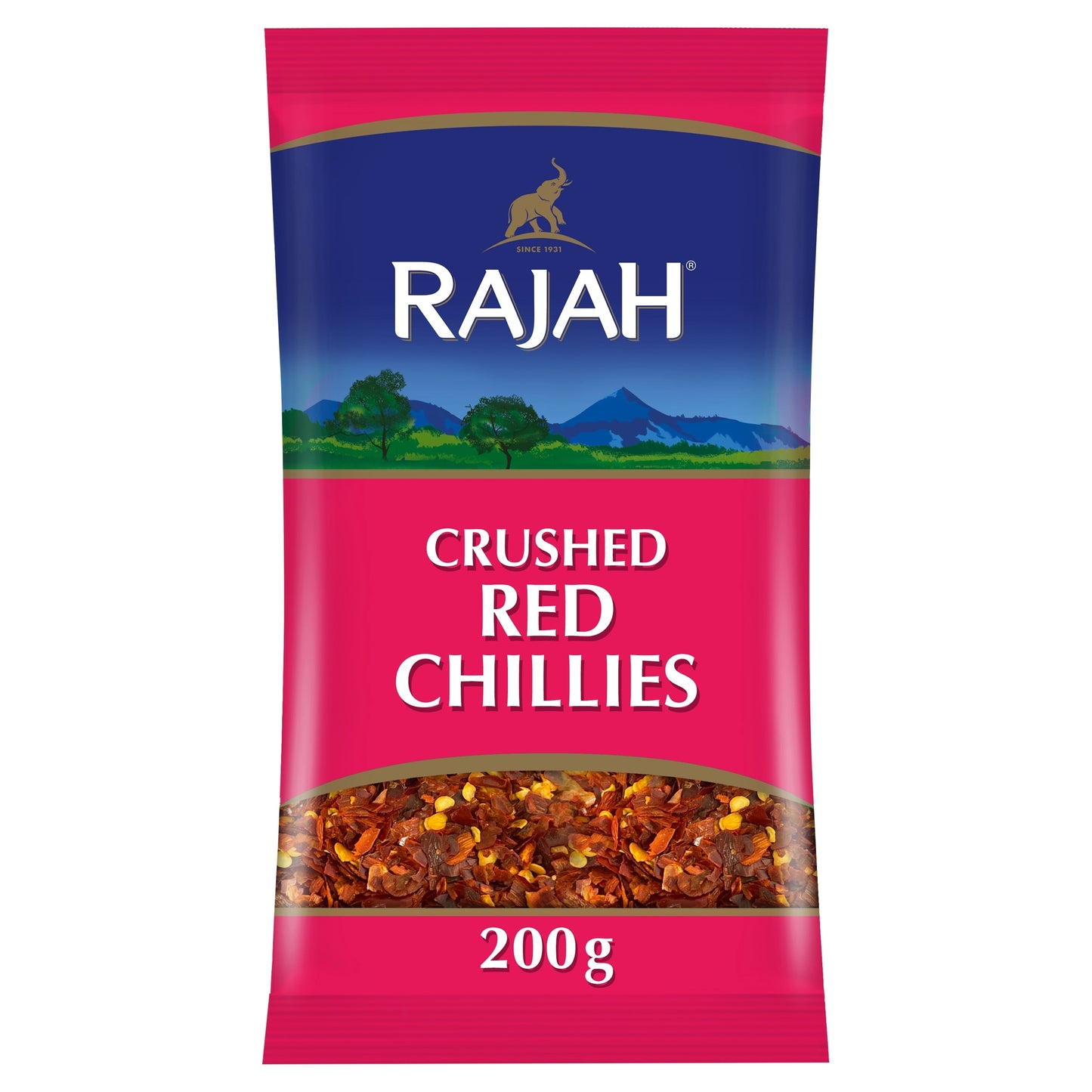 Rajah Crushed Red Chillies 200G — image 1