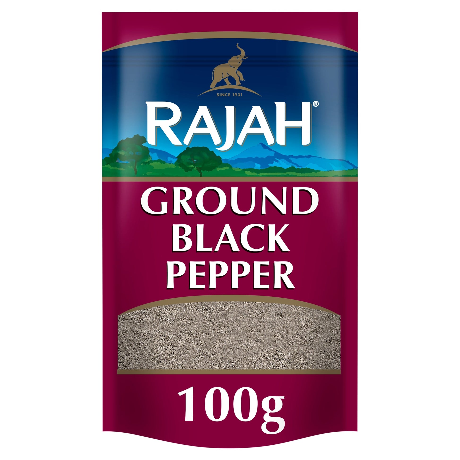 RAJAH GROUND BLACK PEPPER 100G — image 1