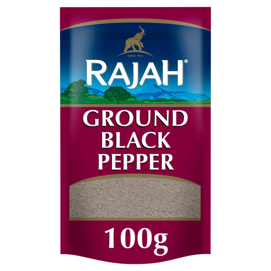 RAJAH GROUND BLACK PEPPER 100G — image 1