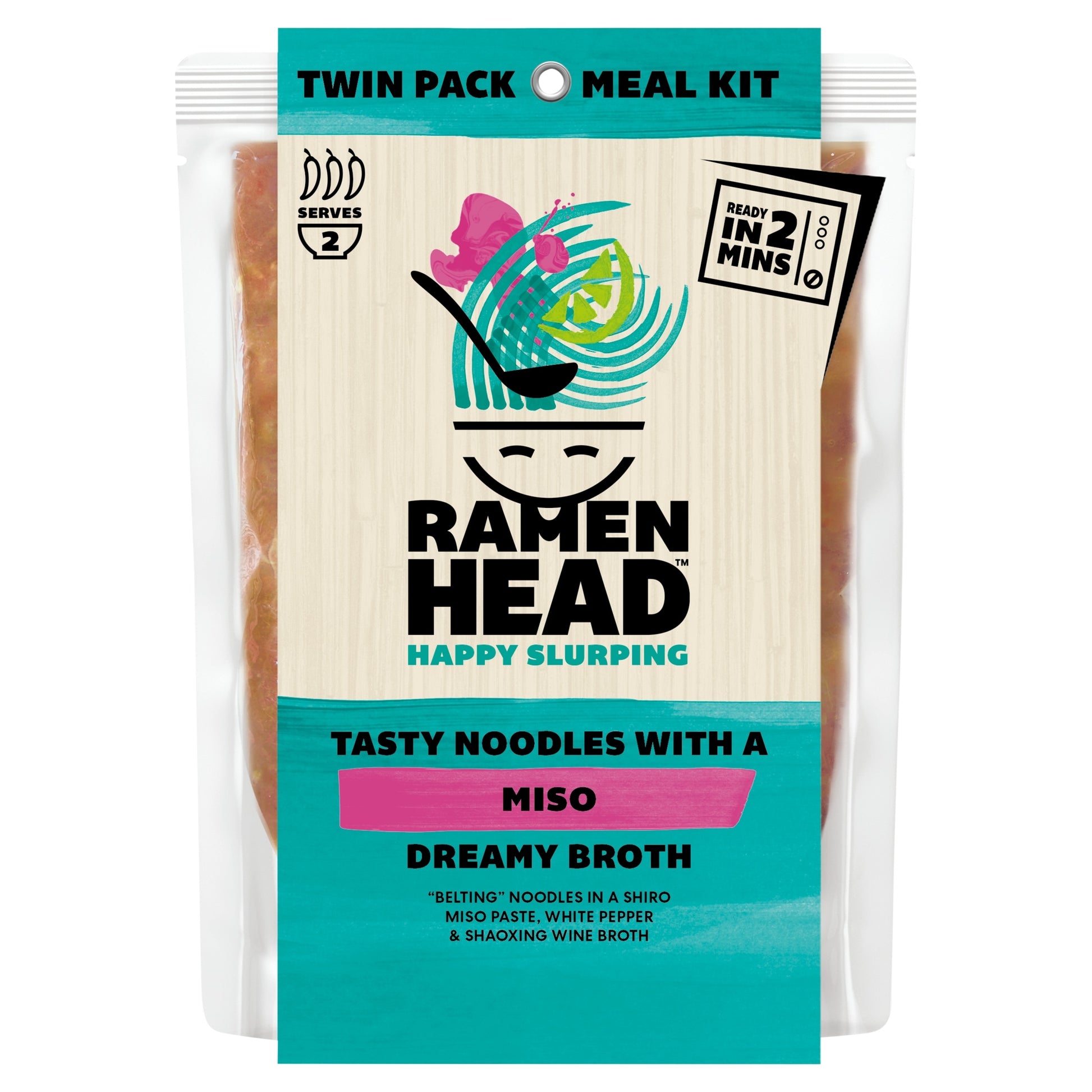 Ramenhead Miso Noodle & Broth 450g — image 1