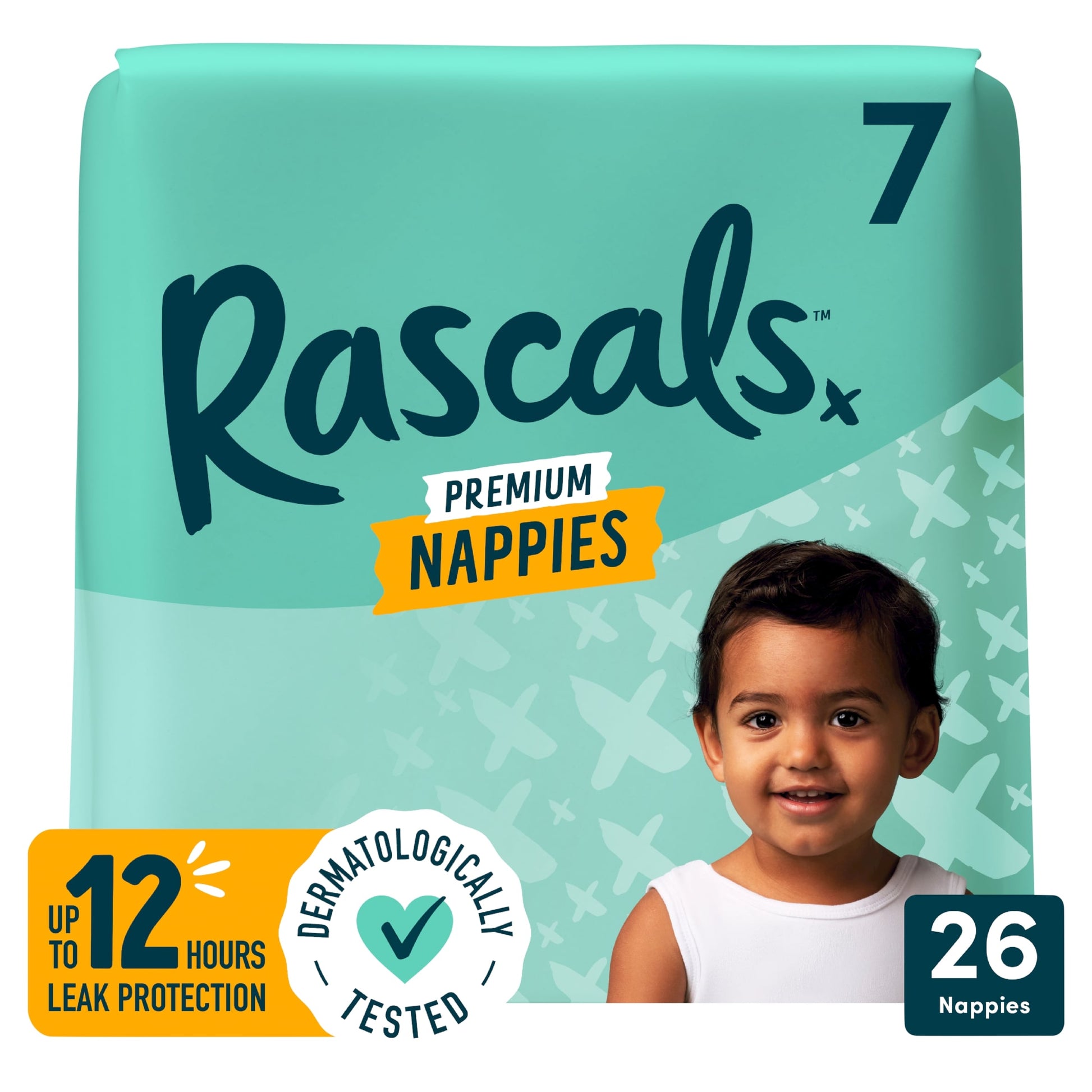 Rascals Premium Nappies Size 7 26 Pack — image 1