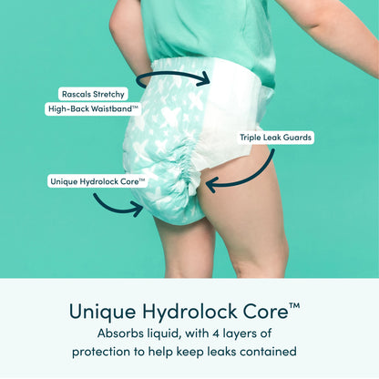 Rascals Premium Nappies, Size 7 | 46 Jumbo Pack — image 2