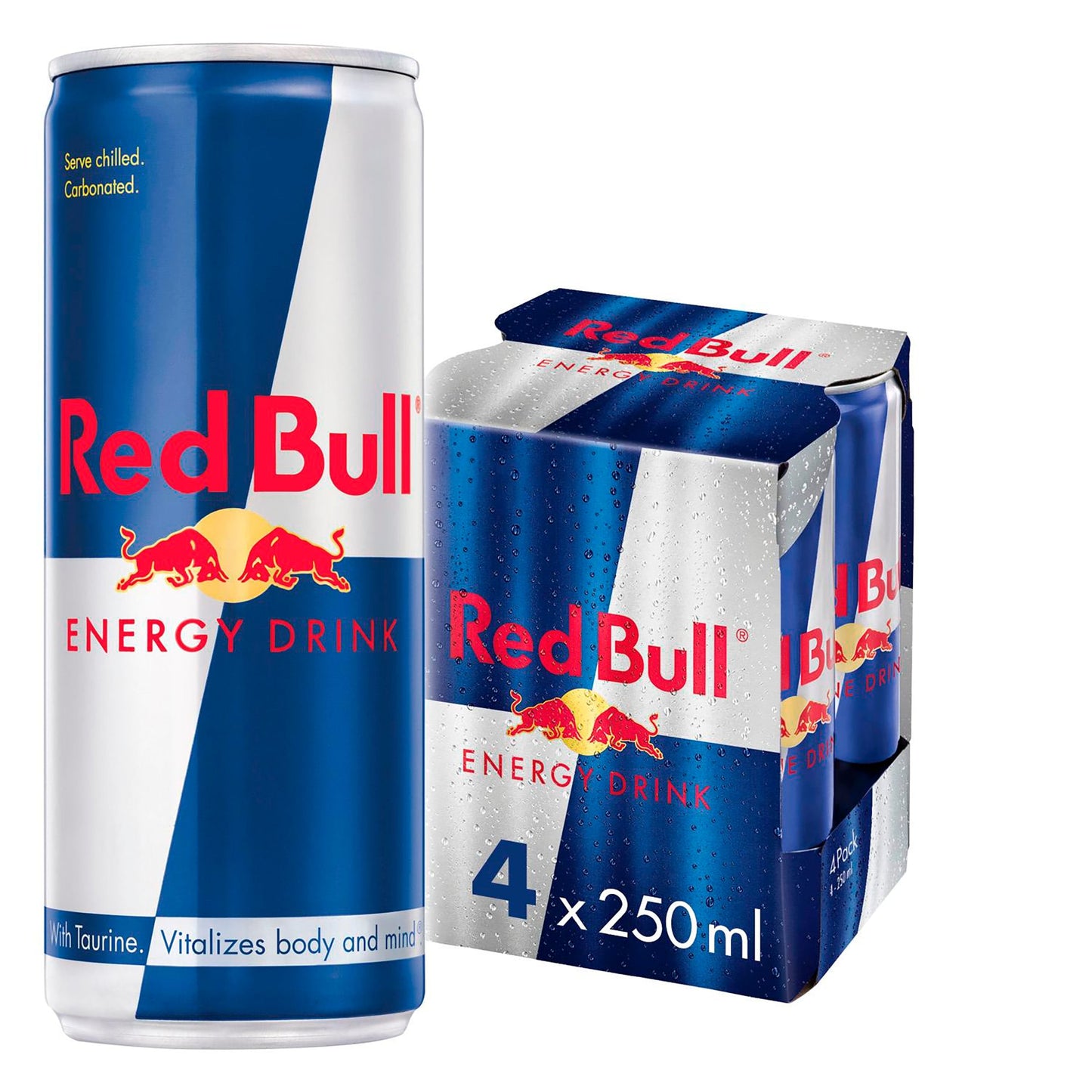 Red Bull Energy Drink 4 X 250Ml — image 1