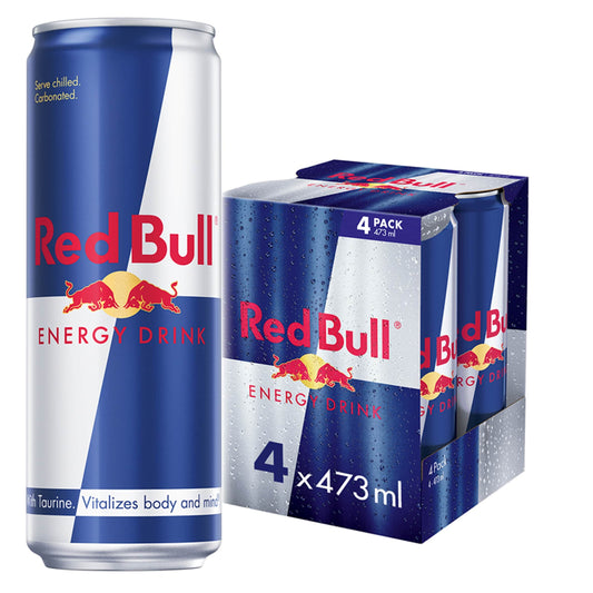 Red Bull Energy Drink 4 X 473Ml — image 1