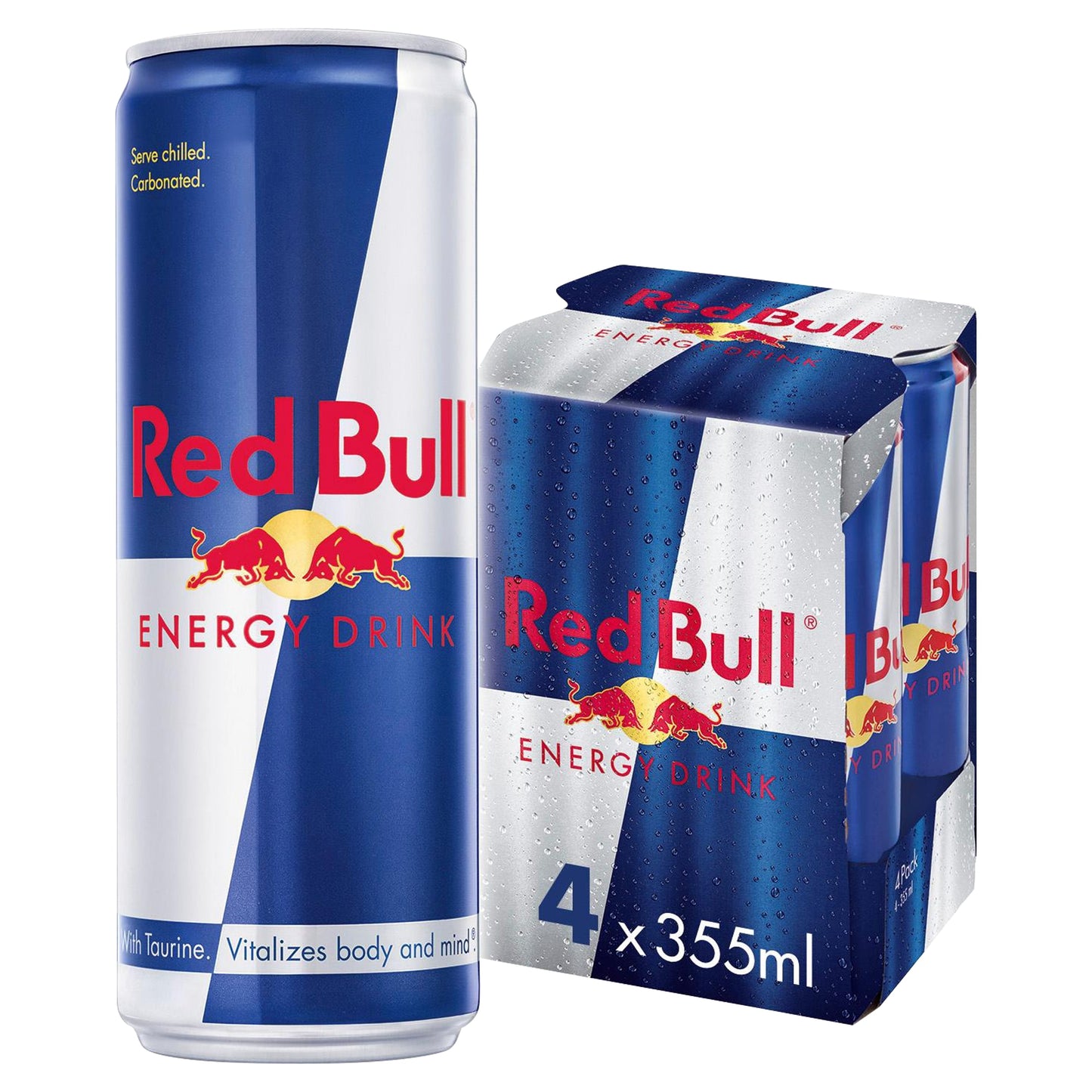 Red Bull Energy Drink 4X355ml — image 1