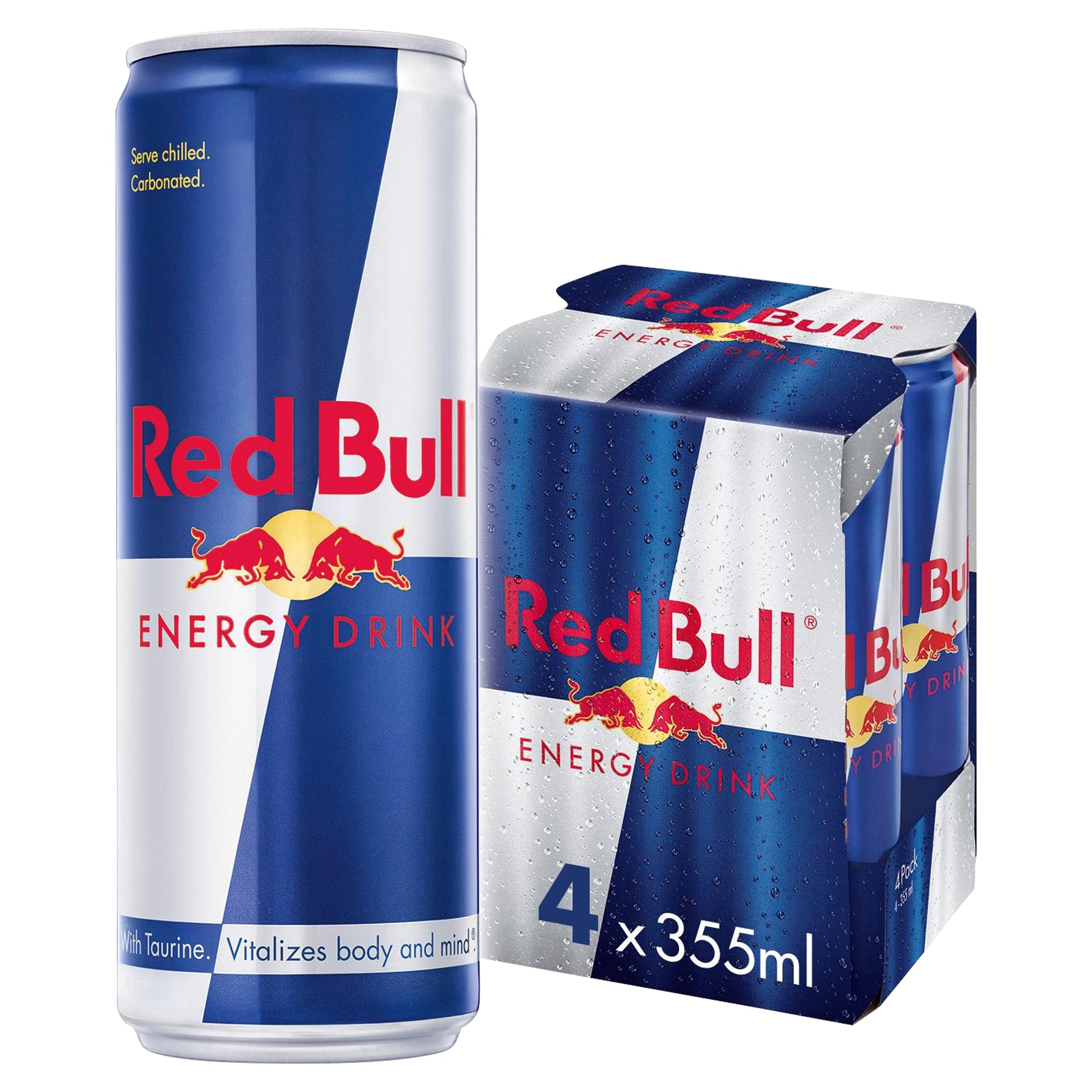 Red Bull Energy Drink 4X355ml — image 1