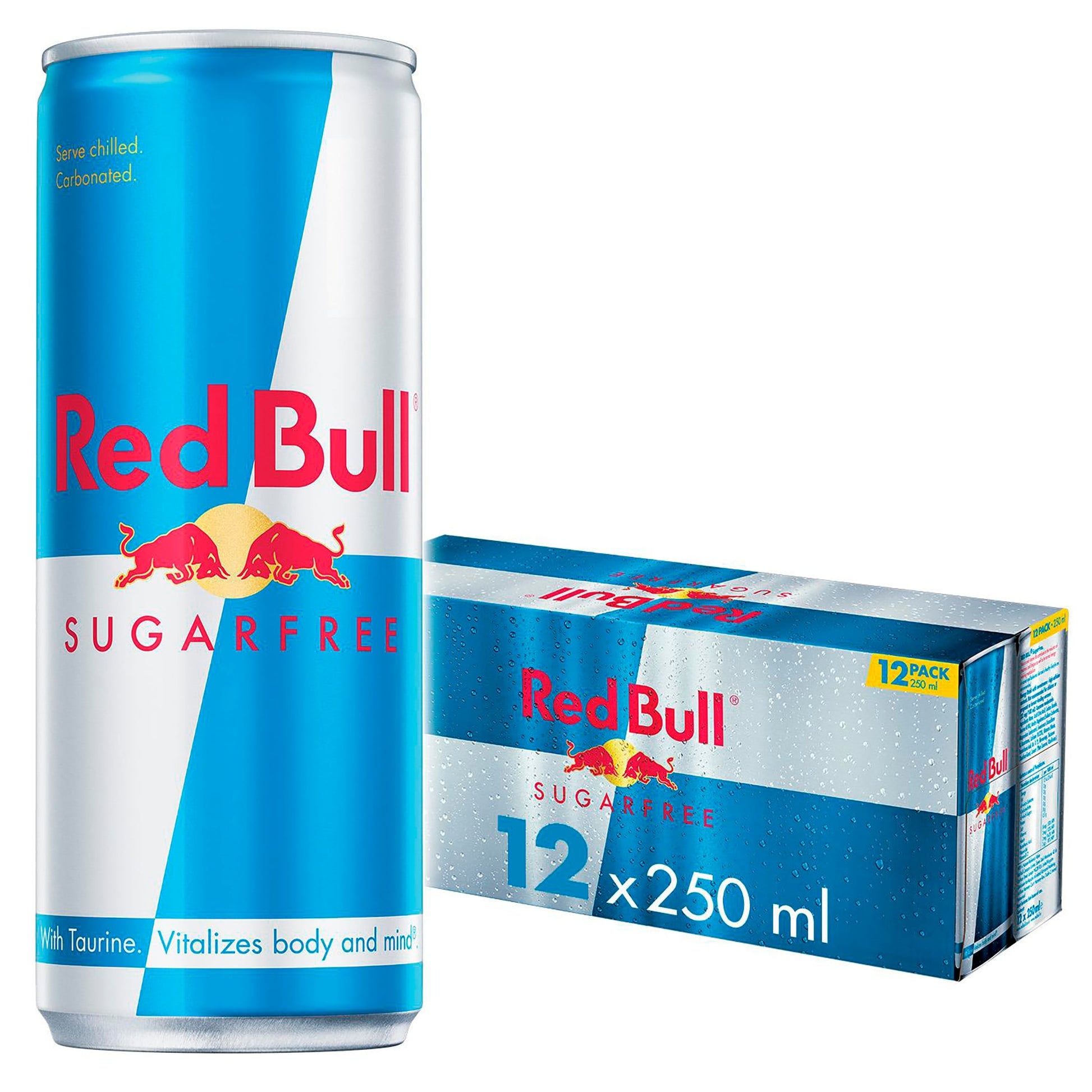 Red Bull Sugar Free Energy Drink 12 x 250ml — image 1