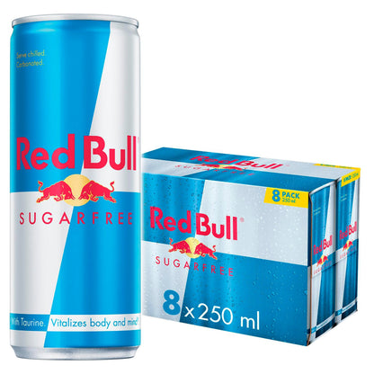 Red Bull Sugar Free Energy Drink 8 X 250Ml — image 1