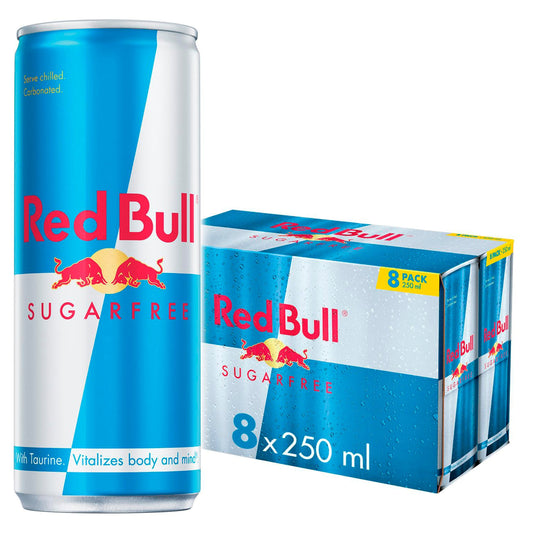 Red Bull Sugar Free Energy Drink 8 X 250Ml — image 1