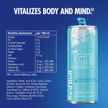 Red Bull Sugar Free Ice Edition Energy Drink 473ml — image 3