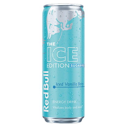 Red Bull Sugar Free The Winter Edition Vanilla Iced Berry Energy Drink 355ml — image 1
