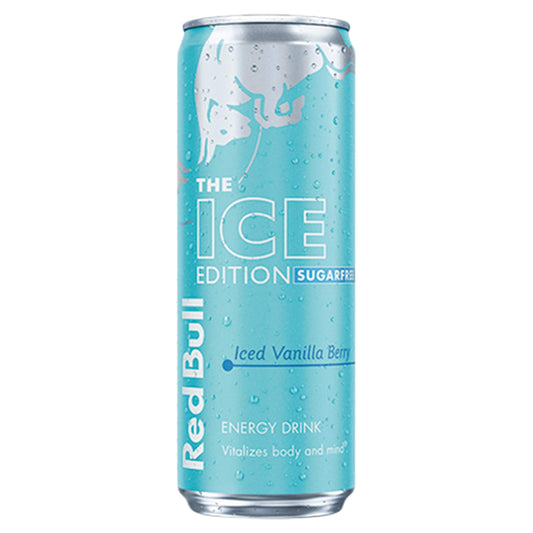 Red Bull Sugar Free The Winter Edition Vanilla Iced Berry Energy Drink 355ml — image 1