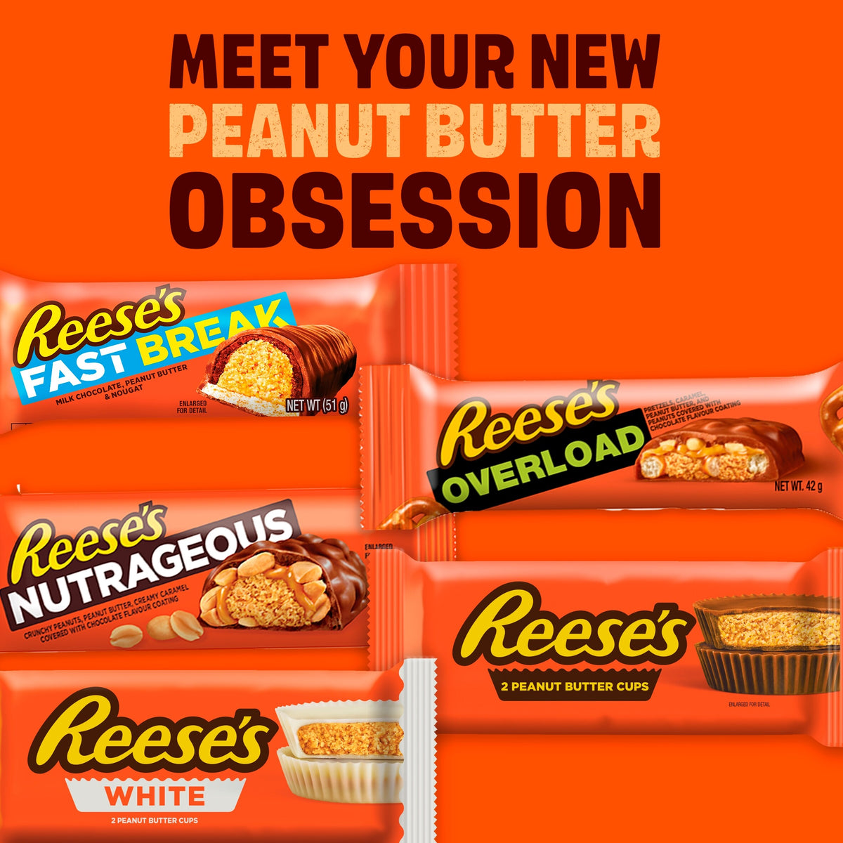Reese's Peanut Butter Cup White Trio 59g — image 3
