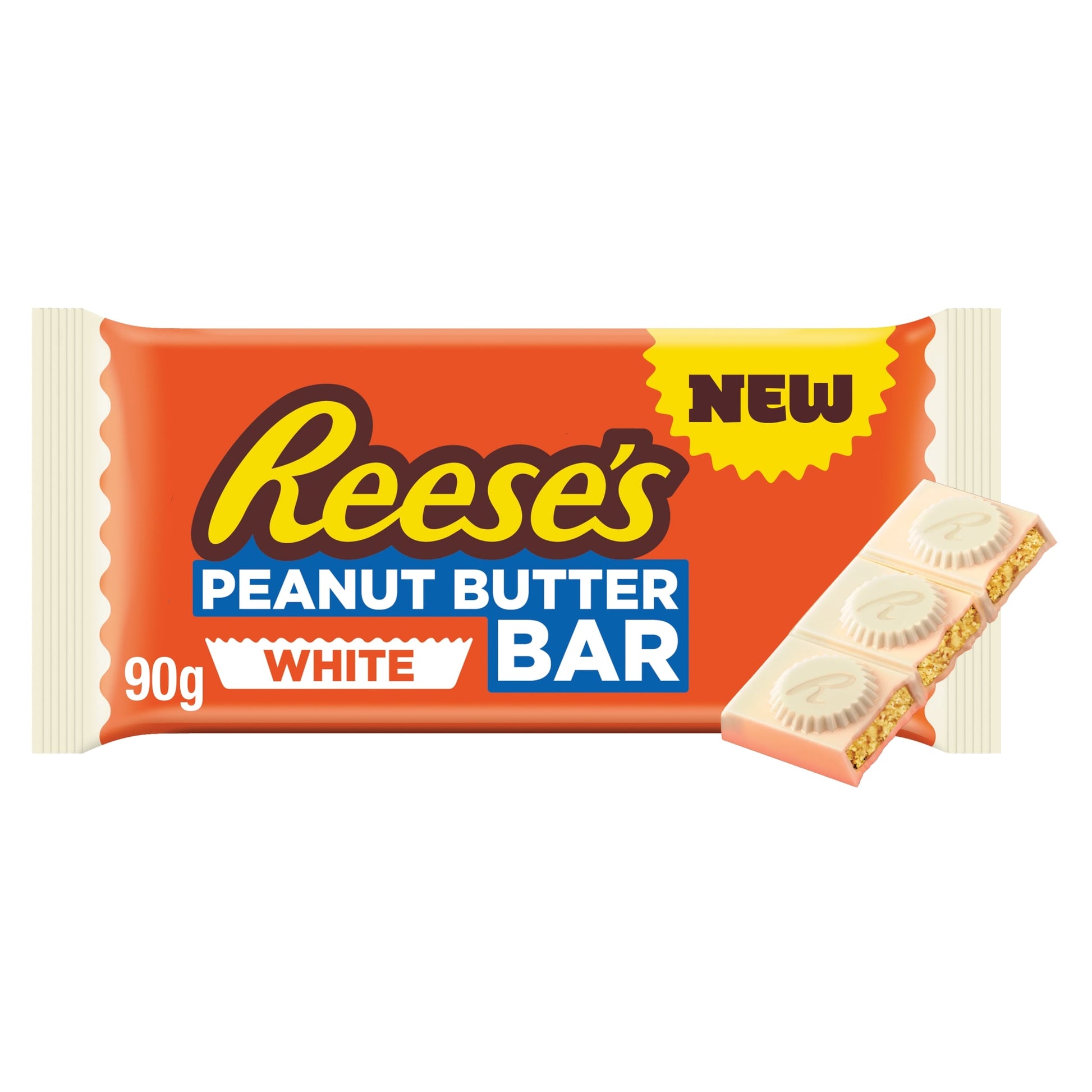 Reese's Peanut Butter White Chocolate Bar 90g — image 1