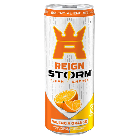 Reign Storm Clean Energy Drink - Valencia Orange 355ml — image 1