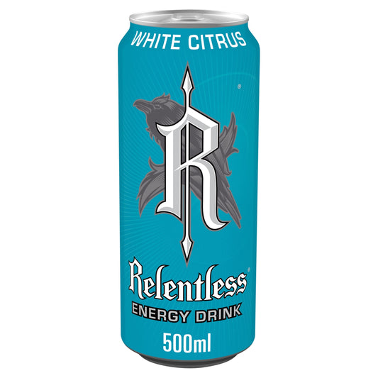 Relentless White Citrus Energy Drink 500ml — image 1