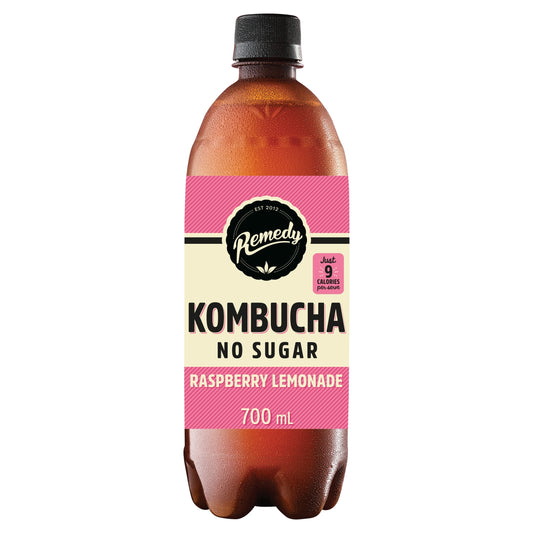 Remedy Kombucha Raspberry Lemonade 700Ml — image 1
