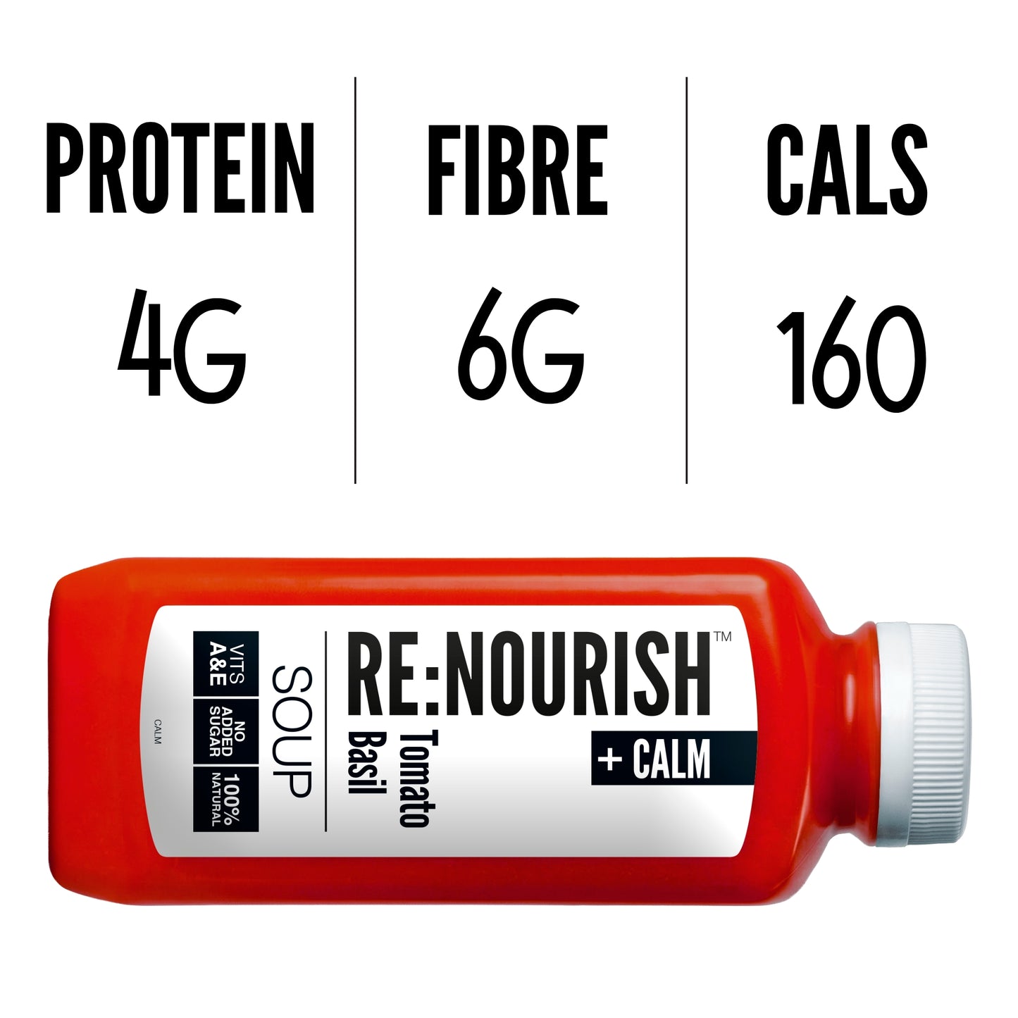 RENOURISH Calm Tomato and Basil No Added Sugar Soup 500g — image 2