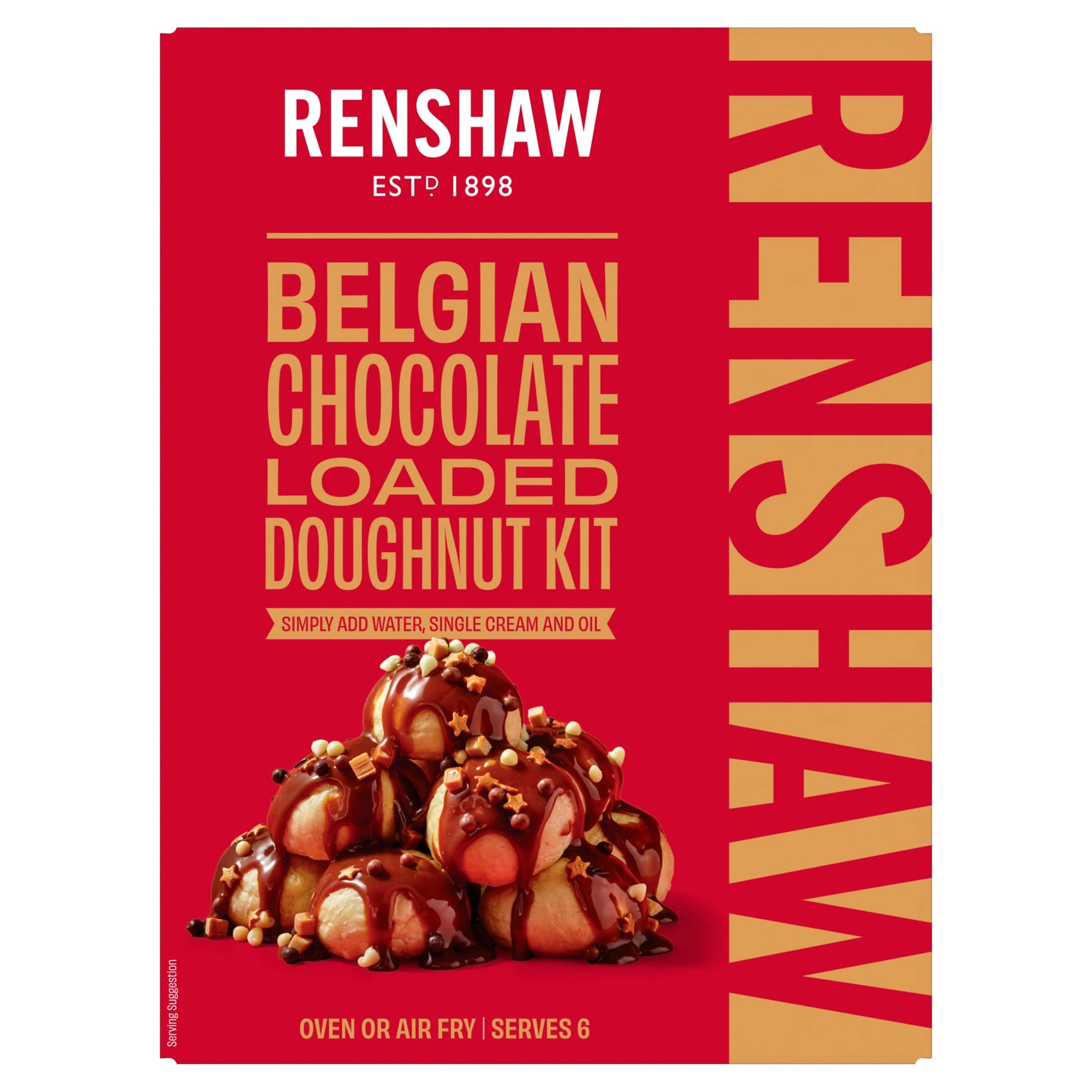 Renshaw Belgian Chocolate Loaded Doughnut Kit 265g — image 1