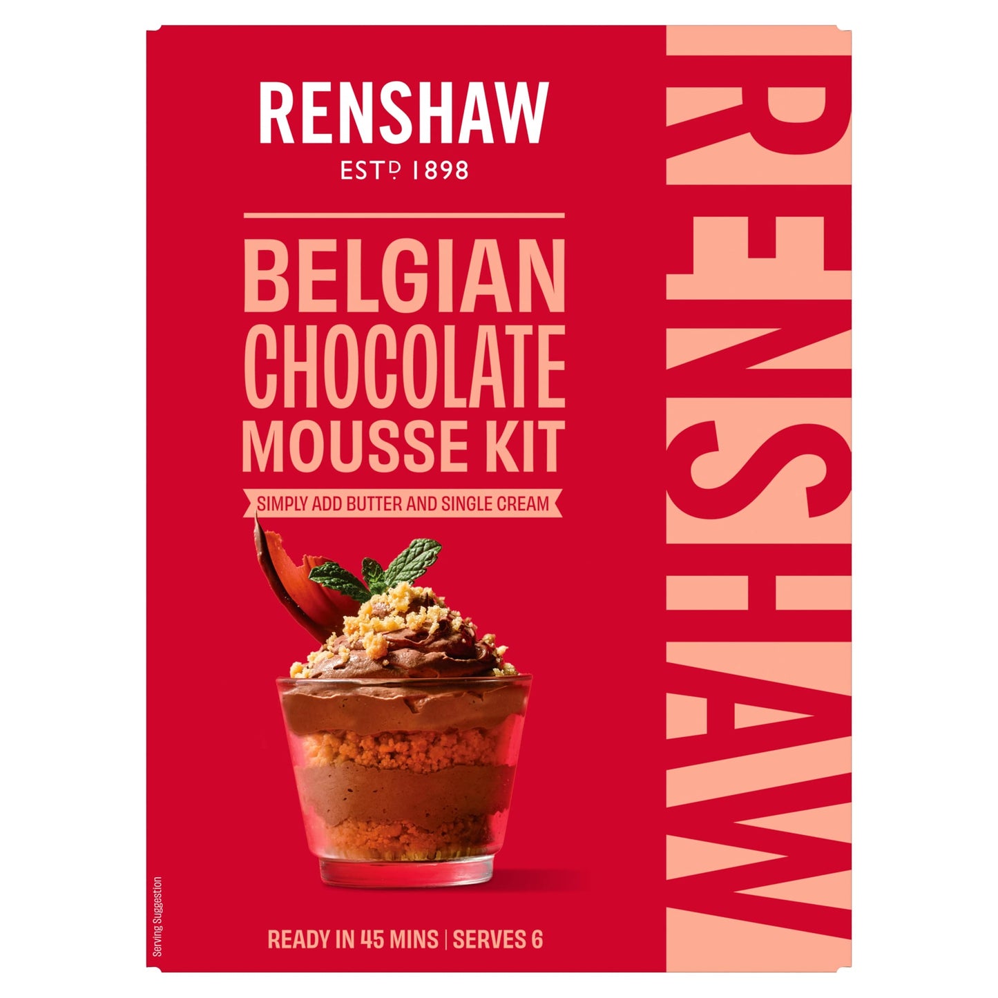 Renshaw Belgian Chocolate Mousse Kit 345g — image 1