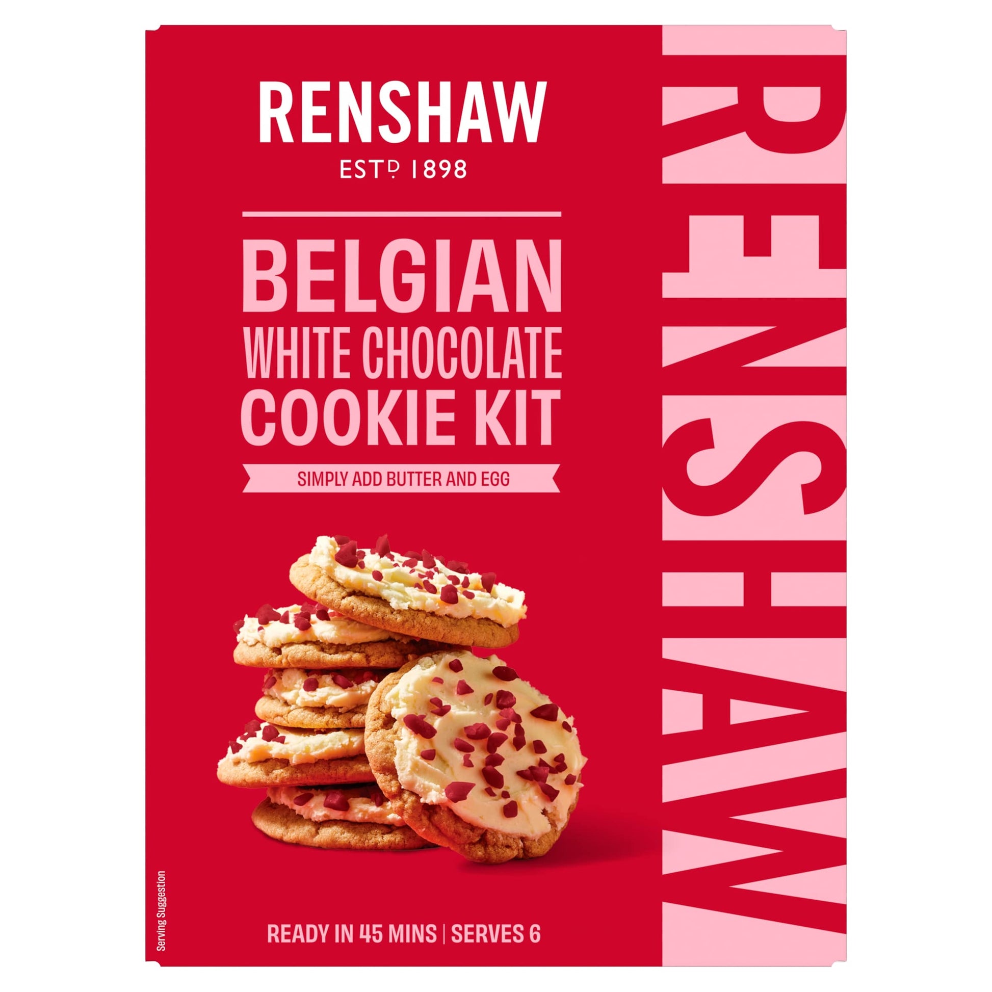 Renshaw Belgian White Chocolate Cookie Kit 365G — image 1