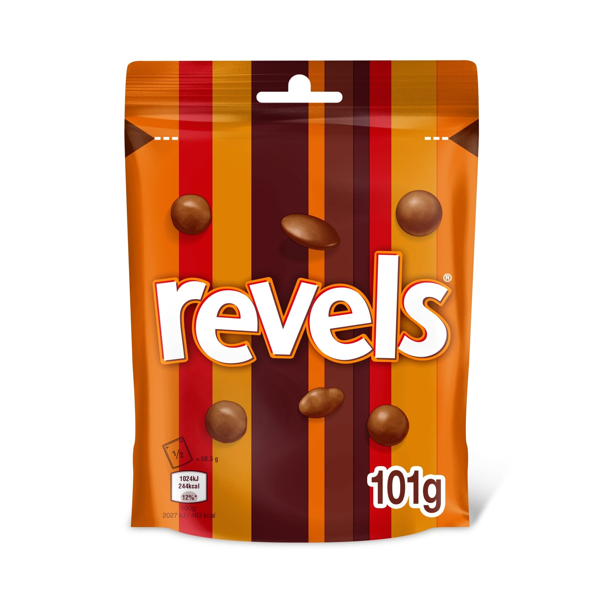 Revels Milk Chocolate Bag Pouch 101g — image 1