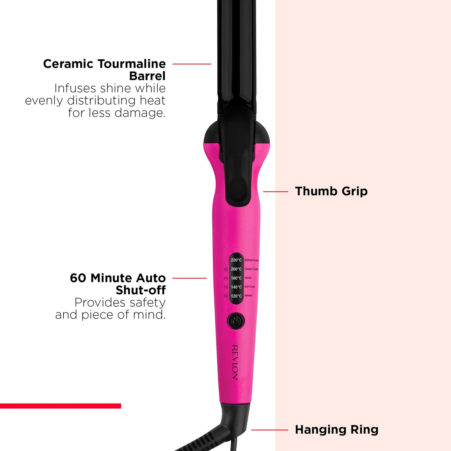 Revlon Easy Heat Precision Ceramic Curler 25mm — image 4