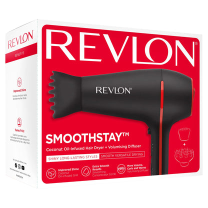 Revlon Smoothstay Coconut Oil Hair Dryer — image 1