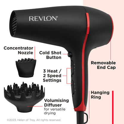 Revlon Smoothstay Coconut Oil Hair Dryer — image 3