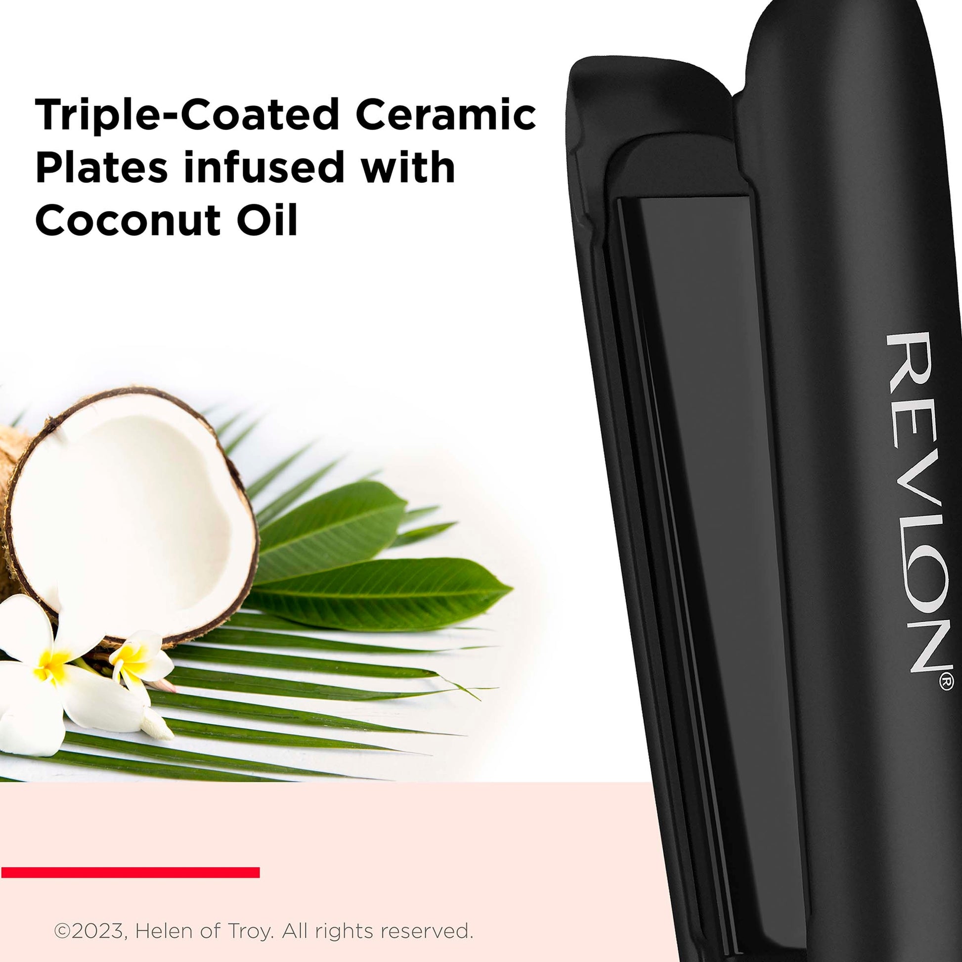 Revlon Smoothstay Coconut Oil Infused Straightener — image 2