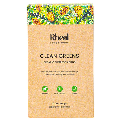 Rheal Superfoods Clean Greens 10x5g — image 1