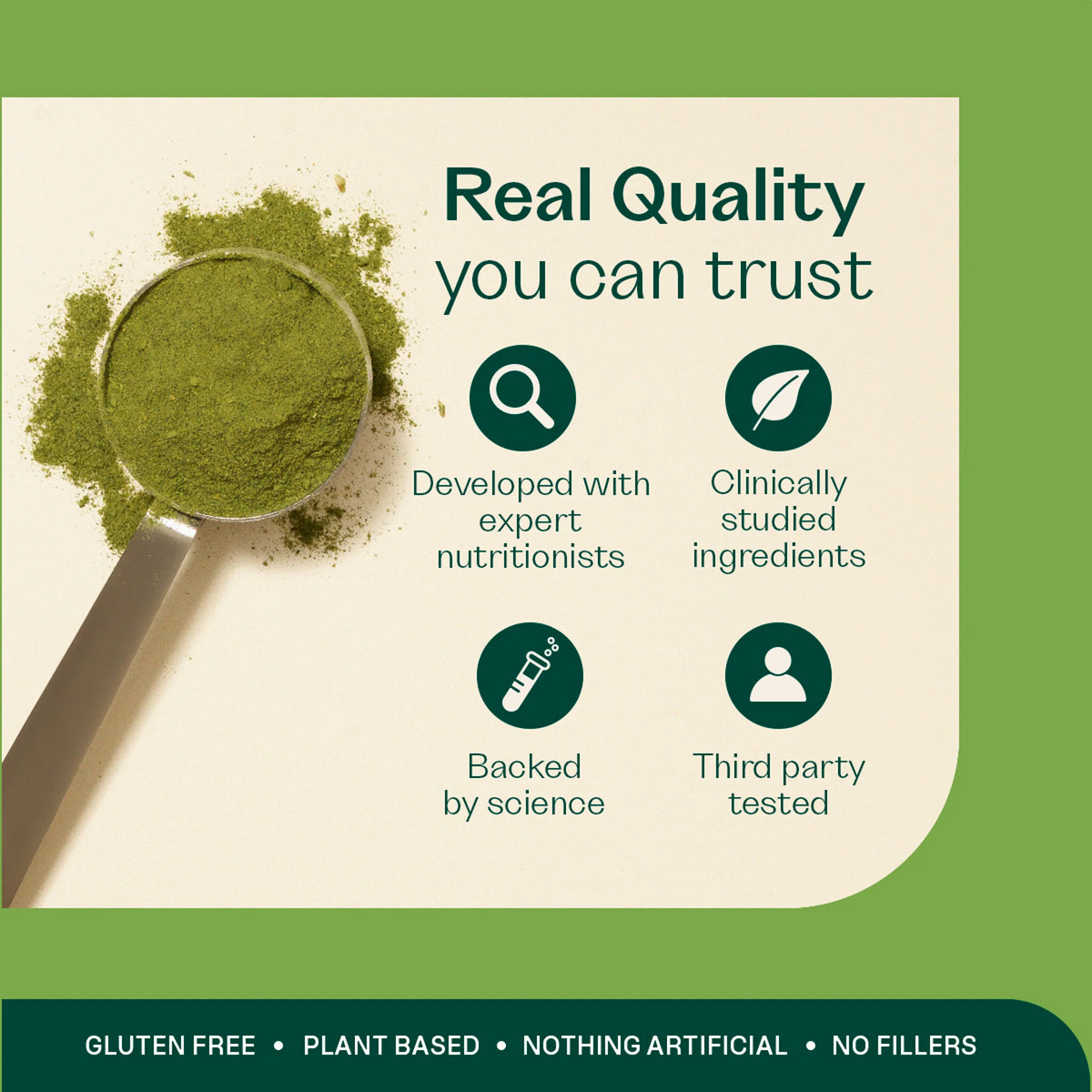 Rheal SUPERFOODS Pineapple Clean Greens Superfood blend 7x5g — image 4